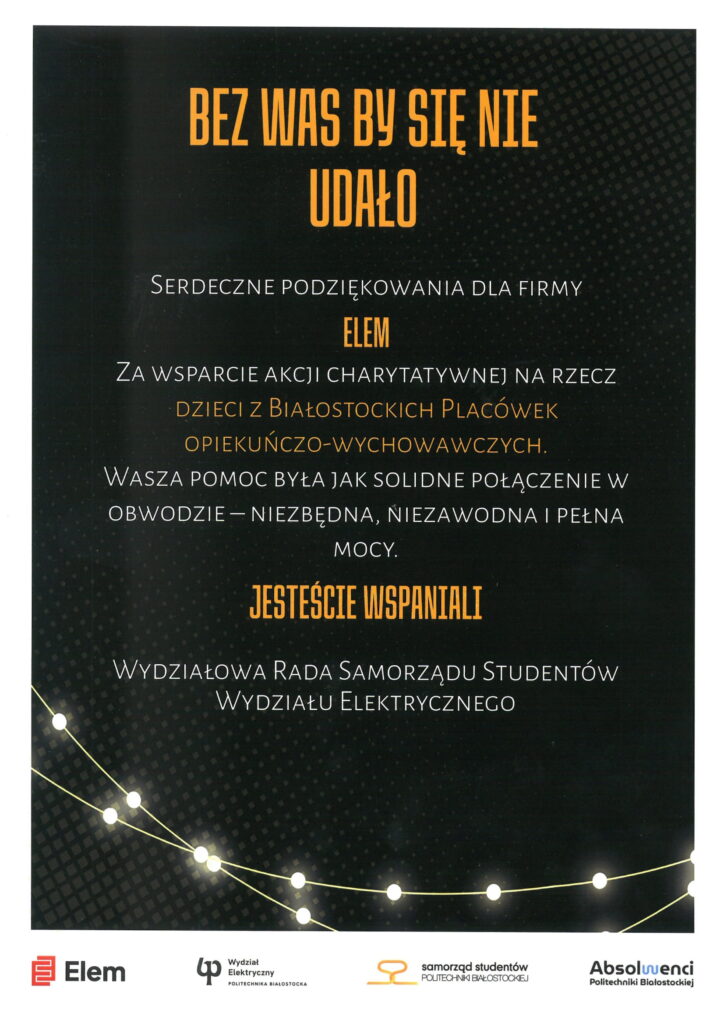 Wsparcie Dzieci z Pacówek Opiekuńczko-wychowawczych